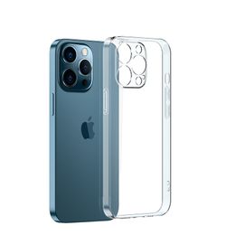 Funda trasera de cristal para teléfono móvil, carcasa todo incluido de TPU transparente para Apple iPhone 15, 14, 13, 12 Pro Max