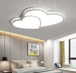 Kristallen moderne led-plafondverlichting voor woonkamer slaapkamer lamparas de techo colgante moderna avize kristallen plafondlamparmaturen2657902