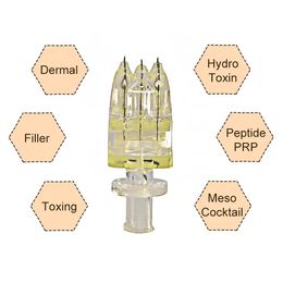 Crystal Multi Mesotherapie Injector Naald 5Pins Wegwerp Multi Naald Meso Microneedling Meso Gun Water Injector Beauty