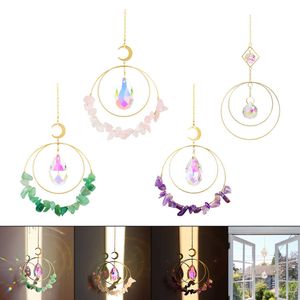 Crystal Rainbow Crystal Beads Cuarzo Colgante Ventana ing Drop Home Decor G1019