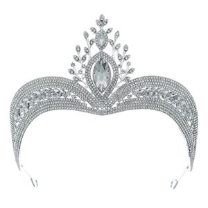 Crystal Royal Queen Tiaras and Crowns Women Prom Diadeem Haar ornamenten bruiloft haar sieraden accessoires