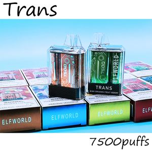 crystal TRANS diverses couleurs puffbar supbar 12K pro max 0%2%5% monde big smok bar vap novo 6000 9000 10000 12000 15000 pod prérempli e-liquide haka joy Vapeur fumante vide