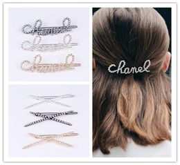 Crystal Word Hairpins Femme Accessoires de cheveux ACCESSOIRES RHINESTONE CHILL