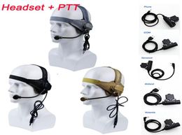 CS Tacitcal Gear Paintball casque de tir écouteur Airsoft équipement de Combat casque tactique avec PTT NO15013A7684452