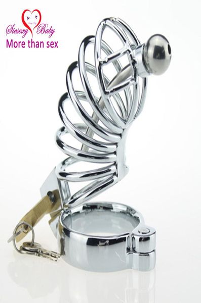 CS367 PENIS RING PENIS Cage Sex Toys for Men, Metal Cock Cage with Lock Sex Produit, Belt Device5464142
