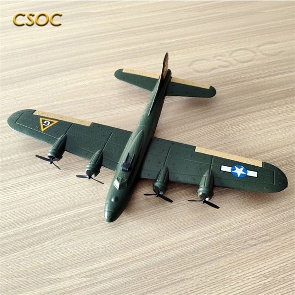 Avion télécommandé CSOC B17 planeur à voilure fixe résistant aux chutes EPP mousse RC avion avions cadeau garçons adulte 220216