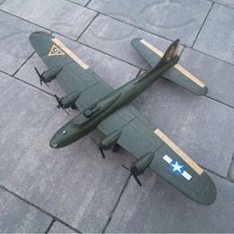 Avion télécommandé CSOC avec lumière B17 B16 F22, planeur à voilure fixe résistant aux chutes, avion en mousse, avions RC 240103