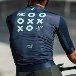 CSPD Men's Bicycle Clothing Bike Jersey korte mouw Pro Team Aero Hoogwaardige Mountain Cycling Jersey Shirts