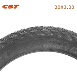 CST 20INCH 20X3,00 Fat Tire Snow Beach Bicycle Tire 20 * 3,00 76-406 Electric Snowmobile MTB Bicycle Anti-Slip Fat Tire