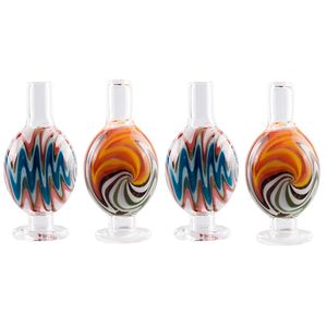 CSYC CA005 Smoking Pipe Tool Couleur Couleur OD 22 mm Capes Banger Banger Bubble Bubble Cap Verre Bongs Bongs