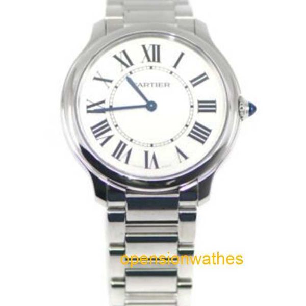 CT Classics Watches Luxury-Wristwatch Carters Ronde en acier inoxydable montre WSRN0034 LOGO ORIGINAL FN8Q