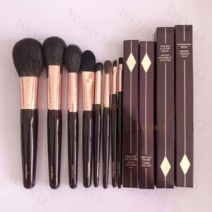 CT-Make-up Kwastenset Poeder Bronzer Blusher Sculpting Foundation Brush Oogschaduw Vouw Smudger Eyeliner Lip Makeup Tool set 240115