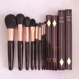 CT-makeup Powder Bronzer Blusher Sculping Foundation Foundation Brush Fidowow Clease Smudger Eyeliner Madown Tools Tools 240115