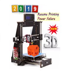 CTC 3D -printer PRUSA I3 REPRAP MK8 DIY KIT MK2A HEETBED LCD -controller CTC CV Power Failure Printing1022979