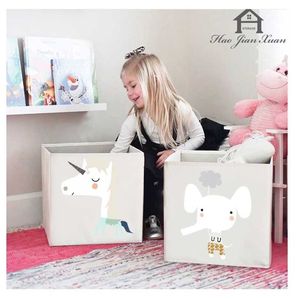 Cube boîte de rangement pliante pour enfants jouets organisateur vêtements sous-vêtements chaussettes bacs 3 boîtes de taille organisateur 211102