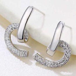 Kubieke Zirkoon Gepersonaliseerde en Veelzijdige Studs Earring Oorbellen Stud voor Vrouwen Meisjes 14k Echt Vergulde Esthetische Iced Out Cz Cubic Zirconia Piercing Sieraden