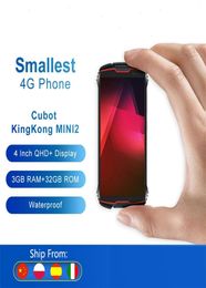 Cubot Kingkong Mini2 Smartphone 4inch QHD Écran étanche 4G LTE DUALSIM Android 10 3GB32GB 13MP CAMERIE MINI CELLEPLEPHONE1449912