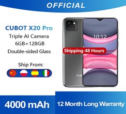 Cubot x20 Pro 6GB128GB MODE AI TRIPLE CAMERIE Smartphone 63quot FHDWATERDROP Écran Android 90 Face ID Cellura Helio P60 40004603681