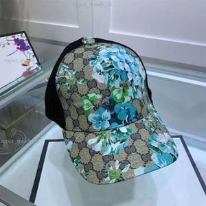 CUCCI Baseball Hat Designer Hat Designer Hat Famille Flower Flower Baseball Cap Mesh Summer Out Cap