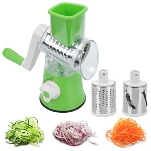 Concombres pommes de terre carottes ztp multifonction trancheuse de légumes robot culinaire tambour râpe accessoires de cuisine