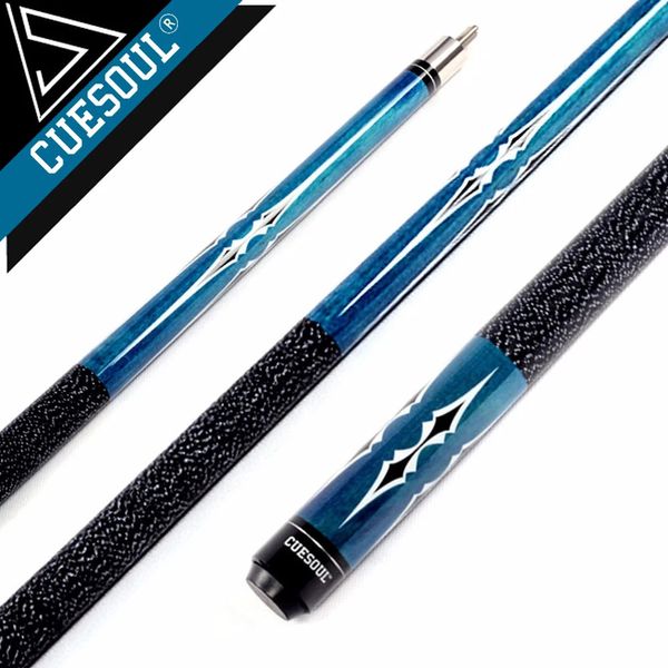 CUESOUL Pool Cue Stick de 19 oz con punta de taco de 11,5 mm/12,75 mm viene con junta de taco/Protector de eje 240320