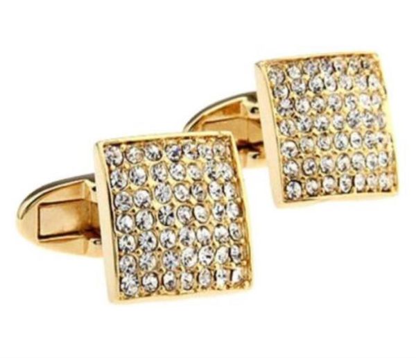 Couchettes Couchettes à poils à nœuds Tacles Classement Adbout Drop Livraison KFLK Bijoux Français Cuffle Cuffle pour hommes Cuffs Bouton Link Gold W6056251