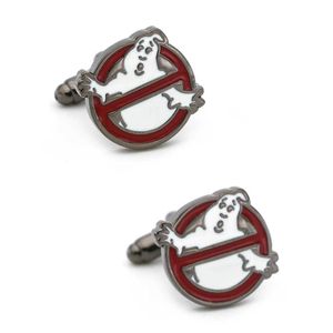 Couet Links Ghostbusters Cufflinks Gun-Brick Vintage Movie Design High Quality Material Mentiers de manchette