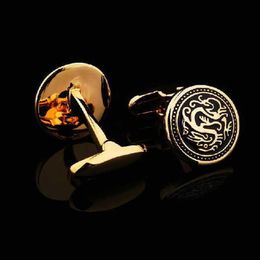 coup de mancheur élevé High Quanlity Cufflinks Luxury Mens Brand Court Men's Cuff Link W169219U