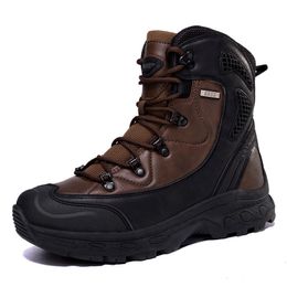 Cungel hommes Chaussures de sécurité hivernale Toe en acier chaussures décontractées à l'épreuve des perforations légères de sécurité pour hommes 211007