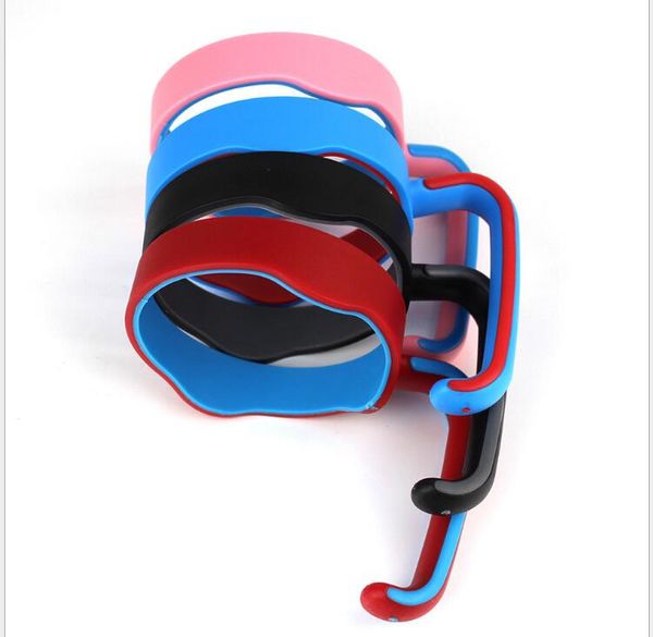 Tasse 7 couleurs poignées portables tasses de voiture supports en plastique parfaits pour les tasses à café 20OZ Gadgets d'extérieur
