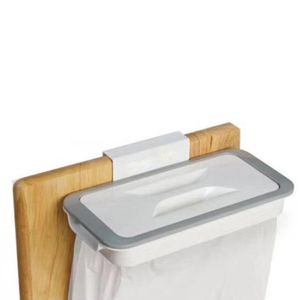 Placard suspendu sac poubelle deux modèles tiroir support de rangement poubelle organisateur cuisine salon accessoire salle de bain crochets Rails