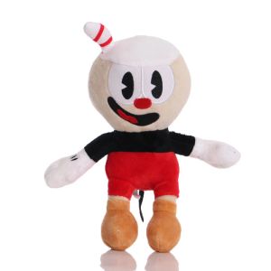 Cuphead Plush Doll Mugman Toy Adventure Game The Chalice Devil Legendary King Dice Cala Maria Fans Fans Birdday