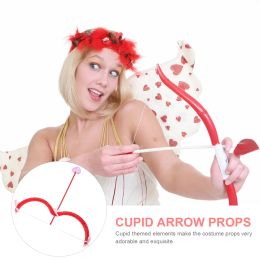 Cupid Bow Costuparty Setwomen Valentine Cosplay Prop Props Kids Halloween Accessoires Costumes Toy Toy MinirredSupply Cadeau