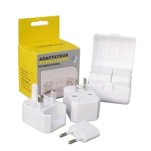 Cupreous Universele Internationale Stekkeradapter World Travel Wisselstroomlader Adapter met AU US UK EU converter LL