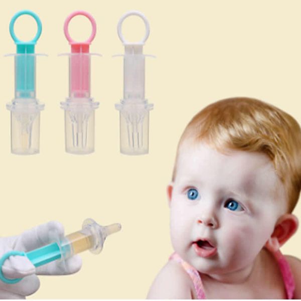 Tazas Platos Utensilios Bebé Niños Dispensador de medicina inteligente Alimentador de agujas Apretar Medicina Gotero Dispensador Chupete Alimentación 220906