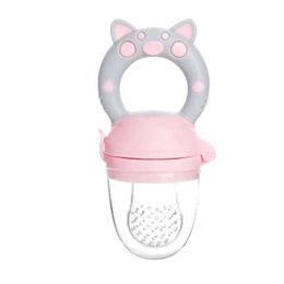 Cups Derees Uitrusting Baby biggen bijten Baby Siliconengereedschap om kinderen fruit en groenten te kalmeren Le Tand Moltrakstok Pacifier Tandgom Voedselhulp P230314