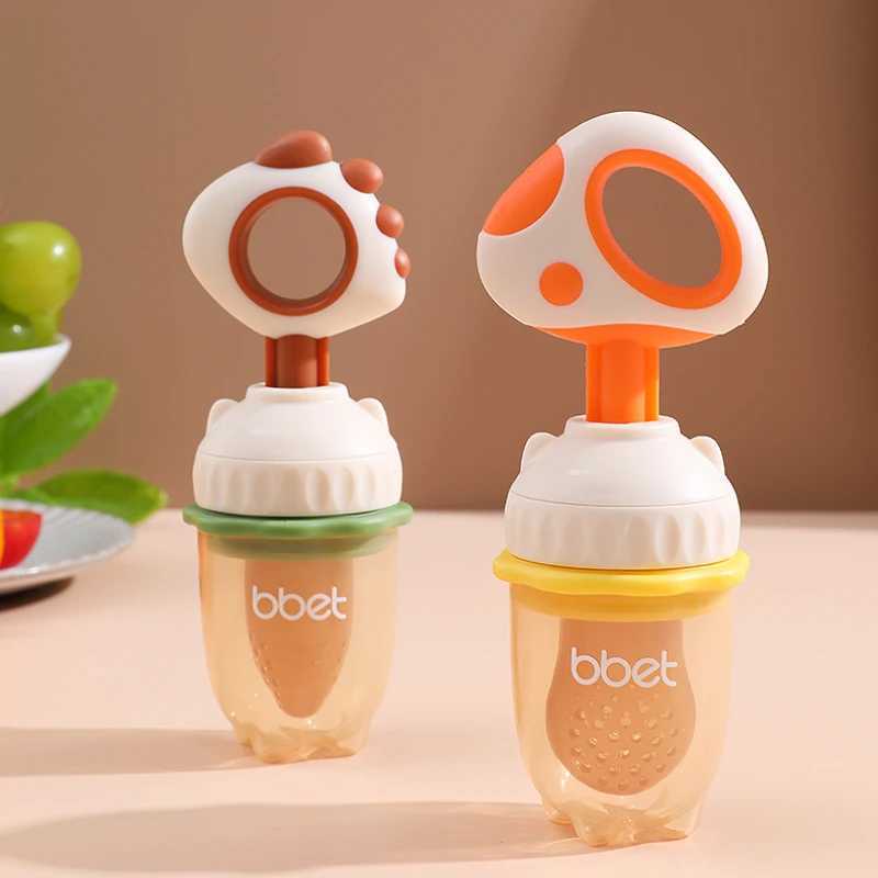 Cups Dishes Utensils BBET baby pacifier fresh fruit silicone bottle pacifier learning feeding drinking water straw baby pacifier free of bisphenol AL2405