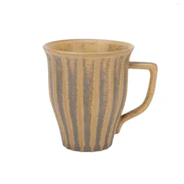Tasses Saucers 1pc Retro Coffee Mug Creative Pumpkin Ceramic Practical Cup (Orange)