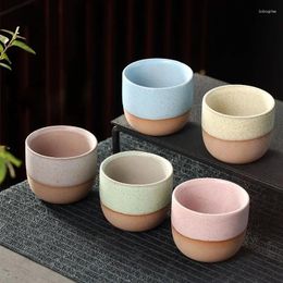 Tasses soucoupes 1 pièces tasse à thé en céramique four changement chine porcelaine poterie Drinkware vaisselle tasse d'eau pour cadeau en gros