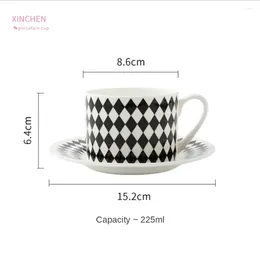 Kopjes schotels 225 ml koffie mug tasas de cafe tazas ceramica creativas vasos para melk thee cup familie paar middag cn