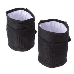 Tasses Saucers 2pc Sac de porte-tasse portable Sac à étanche.