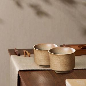 Kopjes Schoteltjes 2 Stuks Japanse Theekop Keramiek Drinkgerei Koffie Chinees Voor Camping Outdoor Liefhebbers Cadeau Restaurant