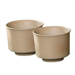 Tasses soucoupes 2x tasse à thé en céramique japonaise service à thé porcelaine 125ml chinois pour les amateurs de pique-nique cadeau El ménage Camping