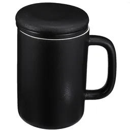 Tasses Saucers 400 ml Chic Céramique Water tasse tasse de thé à tasse d'infuseur Mug Simple Style