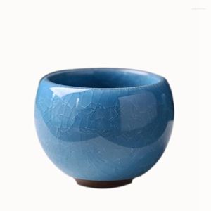 Tasses soucoupes 5 pièces Style craquelé de glace tasse à thé en céramique poterie expresso café porcelaine tasse à thé céramique chinoise