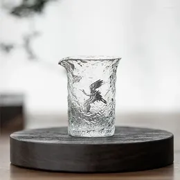 Kopjes Schoteltjes Chinese Wolk Glas Eerlijke Kop Kraan Theemokken Kung Fu Zee Theekopje Theeservies Transparant Vintage Ceremonie Gebruiksvoorwerp