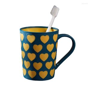 Tazas, platillos para parejas, taza de agua con patrón de nubes de plástico respetuoso con el medio ambiente, 1 unidad, taza dental para lavar cepillos de dientes, suministros de baño J485