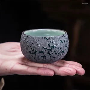 Kopjes schotels creatieve retro grof aardewerk master cup glazuur keramische theekopje oven verander thee bowl porselein kantoor drinkweergerei water koffiemok
