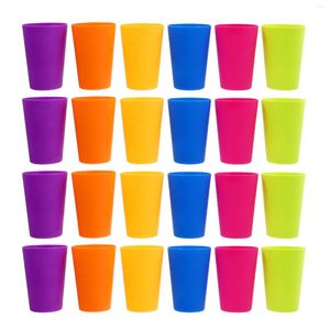 Tazas, platillos, tazas para beber, cerveza irrompible, vasos para bebidas para niños pequeños, vasos de agua para niños, vasos de arcoíris, vaso para niños, Pong apilable a granel