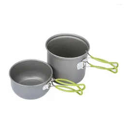 Tasses et soucoupes, Pot pliant Durable, poche en maille, ensemble d'extérieur, poêle Barbecue pique-nique, vaisselle, échelle de Camping